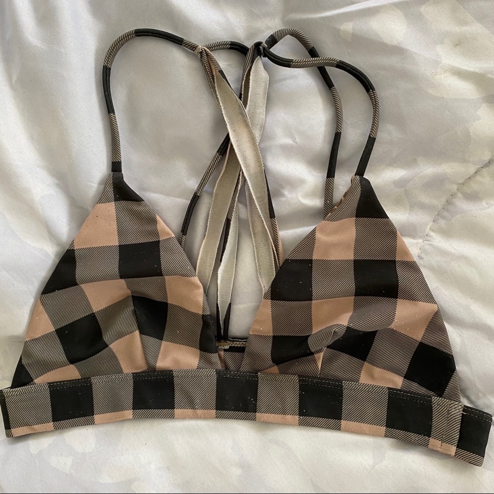 Acacia Swimwear Awapuhi Top in Check